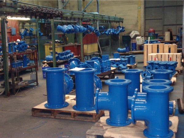 Gillies Ductile Iron Flanged Tees